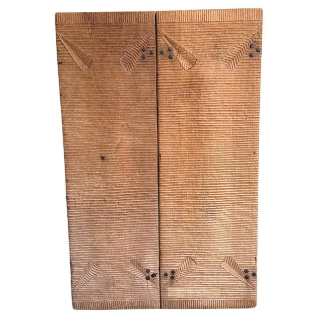 Andrianna Shamaris Century Old Shutters Headboard or Coffee Table Top For Sale In New York - Image 6 of 18