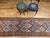 Mid 20th Century Antique Persian Varamin Kilim Runner, Handwoven Wool, Caucasian Geometric Pattern, 3x12 For Sale - Image 5 of 17