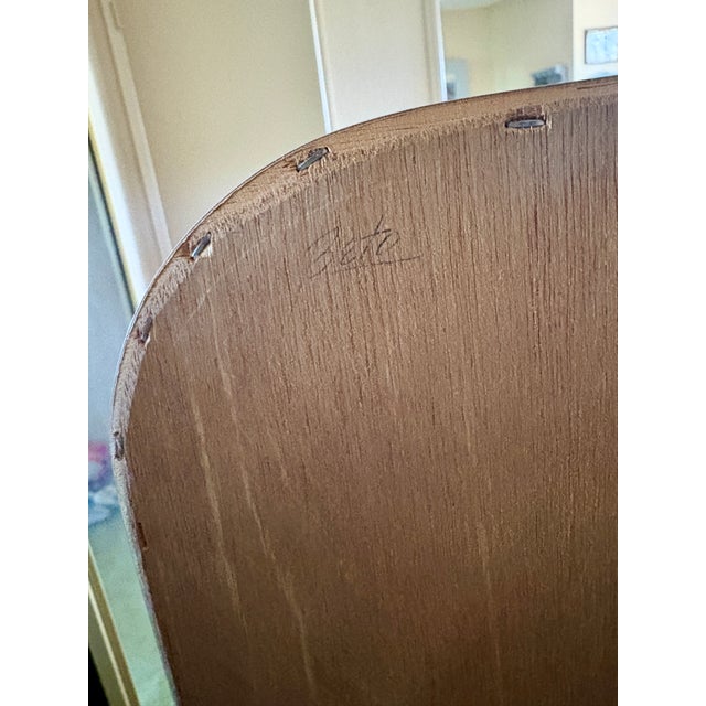 Vintage 1980s Postmodern Dresser & Highboy Bedroom Set W/ Waterfall Corners For Sale - Image 10 of 13