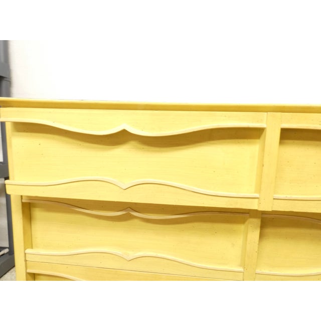 Yellow Mid-Century Modern Yellow Lane Lowboy Dresser For Sale - Image 8 of 12