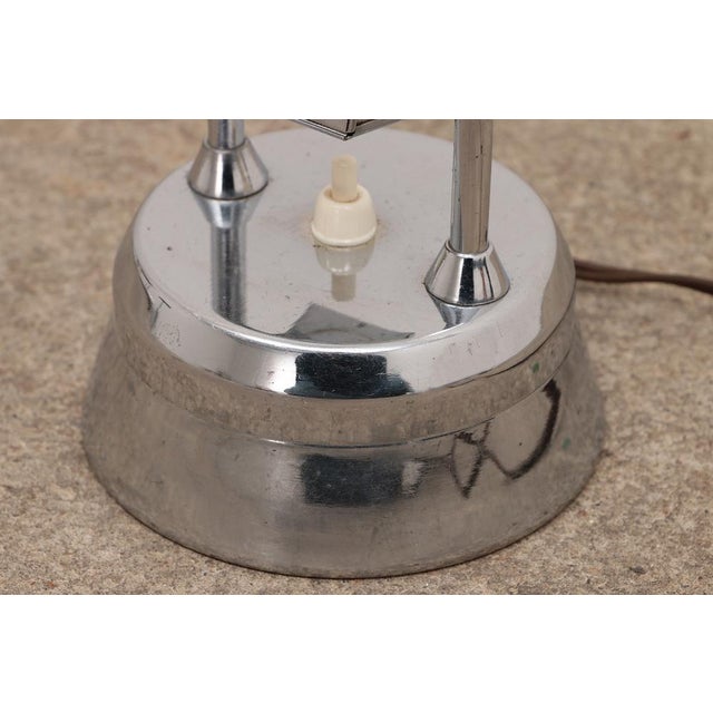 Model 600 Chrome Lamp Selected by Charlotte Perriand for Jumo, 1940s For Sale - Image 7 of 14