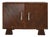 Brown Rattan and Nickeled Bronze Arrabida Sideboard from Barracuda Interiors For Sale