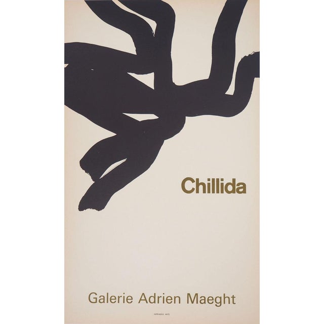 Paper Expo 1966 Poster after Eduardo Chillida For Sale - Image 7 of 7