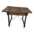 19th C British Colonial Anglo Indian Inlaid Trestle Table For Sale