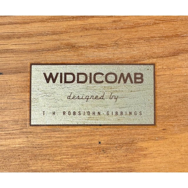 Robsjohn-Gibbings for Widdicomb Walnut Desk For Sale - Image 9 of 10