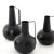 2020s Four Hands Aleta Vases, Iron Black - Set of 4 For Sale - Image 5 of 8