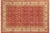 Beige Shabby Chic 1990's Floral Pak-Persian Red/Beige Wool Rug - 6'1'' X 9'2'' For Sale - Image 8 of 9