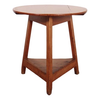 Welsh Cricket Table in Pine, 1820 For Sale
