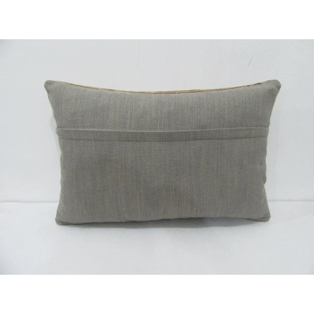 Mid-Century Modern Decorative Faded Turkish Pillow For Sale - Image 3 of 4