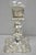 Antique Victorian Silver Plated Glass Hurricane Lamp Shade Candlestick - Pair For Sale In Philadelphia - Image 6 of 18