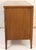 Mid 20th Century Vintage Mid-Century Modern Three Drawer Walnut Dresser For Sale - Image 5 of 12