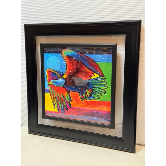 Abstract Circa 2019 Tim Yanke "Soaring Eagle" For Sale - Image 3 of 12