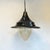 Mid-Century Modern Industrial Enamelled Steel and Acrylic Glass Pendant Lights by D.W. Windsor, 1980s, Set of 2 For Sale - Image 3 of 10