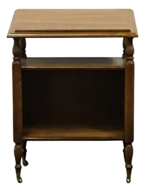 Brandt Furniture Solid Antique Cherry 24" Accent End Table / Book Stand