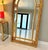 This French style gold floor/wall mirror is a grand statement piece that combines elegant design with exceptional...