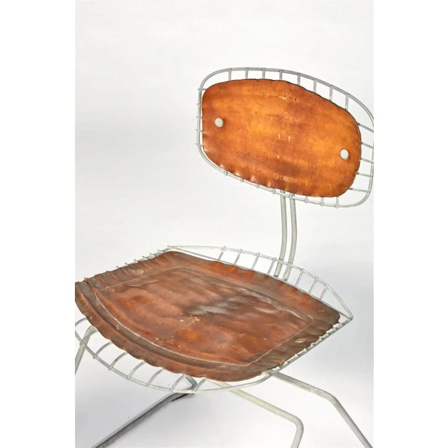 Michel Cadestin 1970s Set of 4 Beaubourg Chairs For Sale - Image 4 of 10