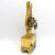 19th Century Empire Gilt Bronze Lira Pendulum Clock For Sale - Image 6 of 12