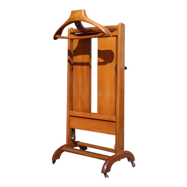 Vintage Mid Century Italian Fratelli Reguitti Gentlemen's Valet Trouser Press For Sale