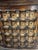 Wood 1940s Mexican Colonial Style Rustic Bar With Iron Strapwork & Carved Columns For Sale - Image 7 of 11