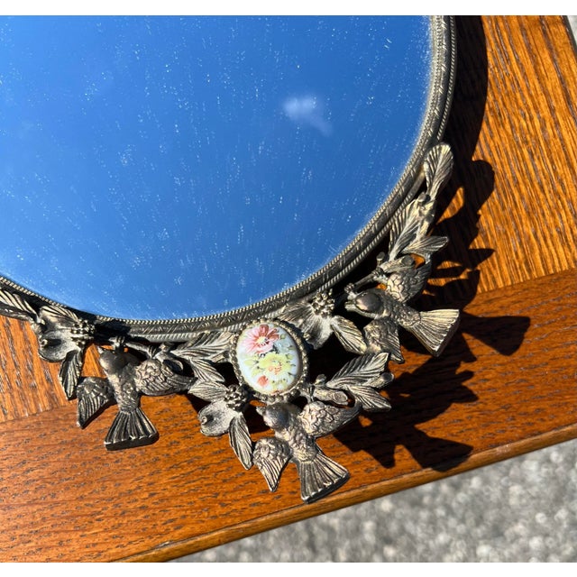 1960s 1960s Vanity Dresser Mirror For Sale - Image 5 of 6