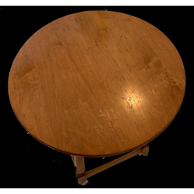 Early 19th Century English Wooden Side Table For Sale - Image 4 of 4