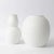 Minimalist Bisque Porcelain Vases from Hutschenreuther Tirschenreuth, 1970s, Set of 2 For Sale - Image 6 of 6