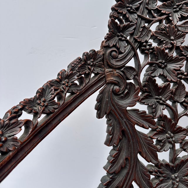 Victorian Anglo-Indian Armchair in Wood, Burma / Republic of the Union of Myanmar, 1880 For Sale - Image 18 of 18