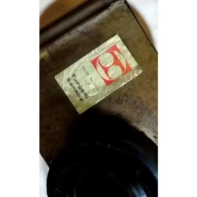 Model Caribe Bronze and Brass Palm Tree Floor Lamp by Ettore Sottsass for Targetti, 1970s For Sale - Image 6 of 8