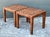 Vintage Woven Rattan Side Tables - A Pair For Sale - Image 12 of 12