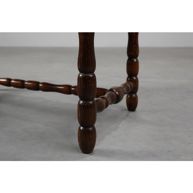 French Wooden Sewing Box with Cantilever Design, 1920s For Sale - Image 12 of 13