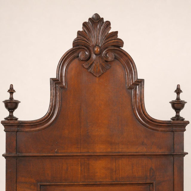 Italian Carved Walnut Dressing Mirror from Cucchi & Sola, 1850 For Sale - Image 3 of 7