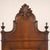 Italian Carved Walnut Dressing Mirror from Cucchi & Sola, 1850 For Sale - Image 3 of 7