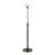 J. Randall Powers by Visual Comfort Signature Hargett Floor Lamp in Bronze with Linen Shade For Sale