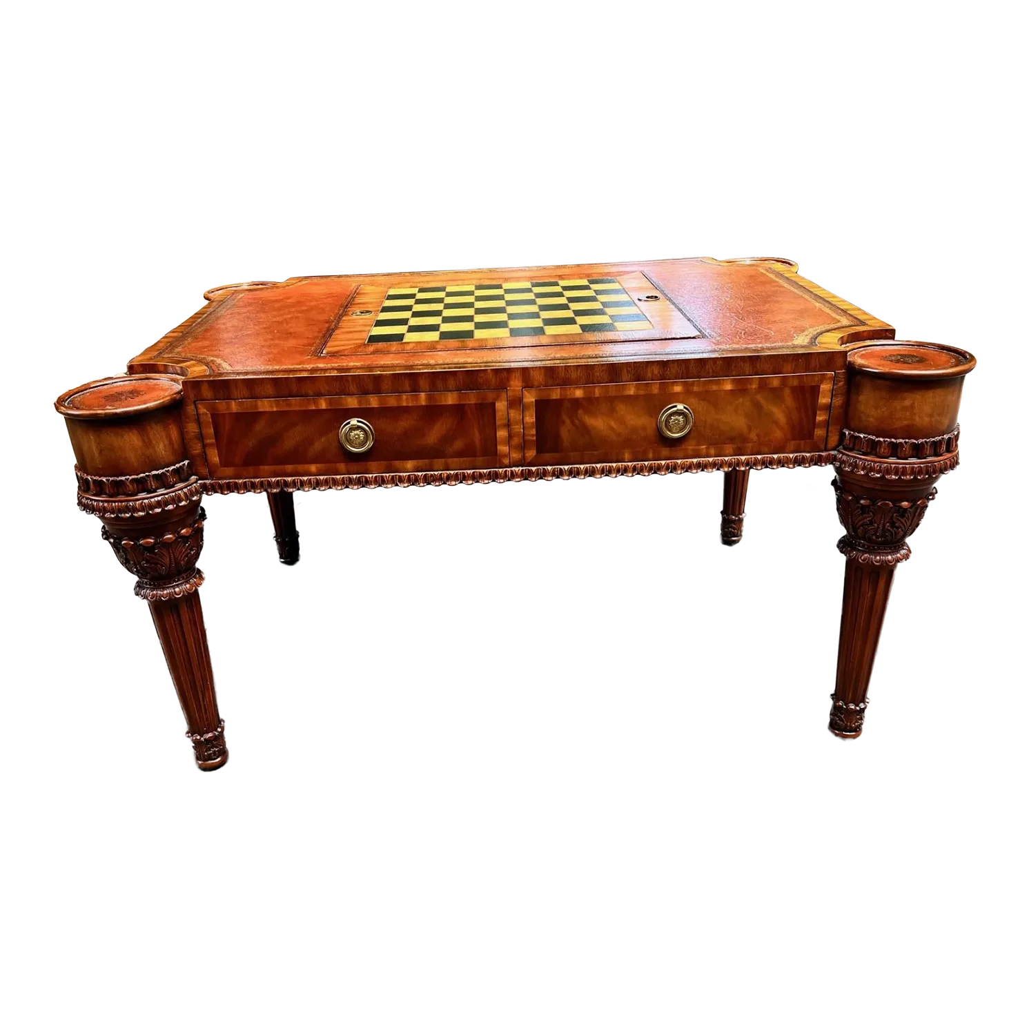 Maitland-Smith Game Table | Chairish