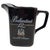 Late 20th Century Vintage Black Barware Water Pitcher for Ballantine's 1980's For Sale - Image 5 of 10