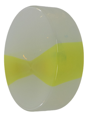 Yellow Oite Wall Lamp by Renato Toso for Leucos, 1970s