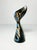American Northwest First Nation Blue Black Hand Carved Painted Formline Whale Tail For Sale - Image 3 of 8
