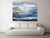 Poetic Art Statement: Enchanted by Ethereal Peace. This huge original painting was painted en plein air on a beach in my...
