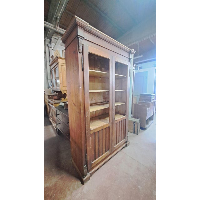 Antique Toscana Bookcase, 1890s For Sale - Image 9 of 10
