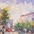 'The Arc De Triomphe From the Champs-Élysées' by Boucher, Mid-Century Paris, France, Post-Impressionist For Sale In Monterey, CA - Image 6 of 10