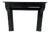 Napoleon III Fireplace with Black Marble Corbel, 1800s For Sale