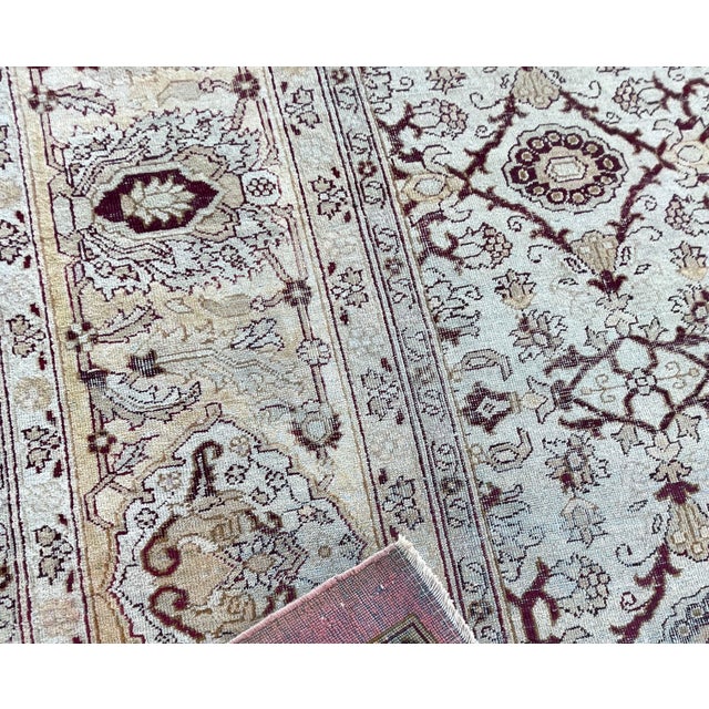 Antique Amritsar /Agra Carpet For Sale - Image 4 of 12