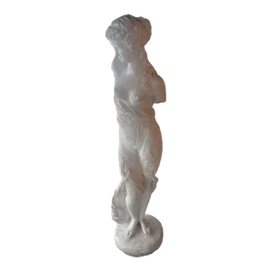 Vintage Classical Concrete Sculpture of Venus