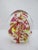 2000 - 2009 Hg Studio Art Glass Murano Style Red & Yellow Multi-Layered Paperweight Egg For Sale - Image 5 of 8