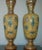 The Marbro Lamp Company Vintage Marbro Ceramic Egyptian Lamps of Gold - a Pair For Sale - Image 4 of 10
