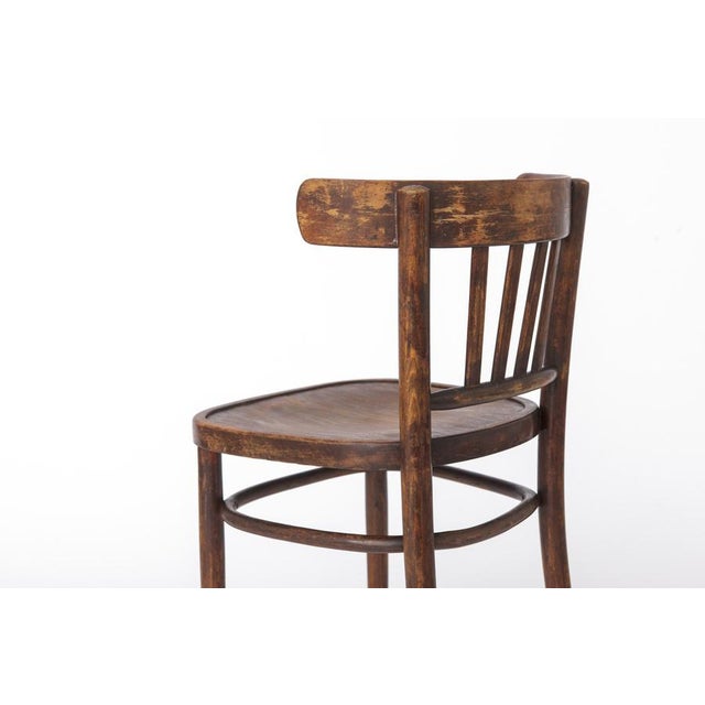 Vintage Chair in Beech Wood, Germany, 1950s For Sale - Image 9 of 10