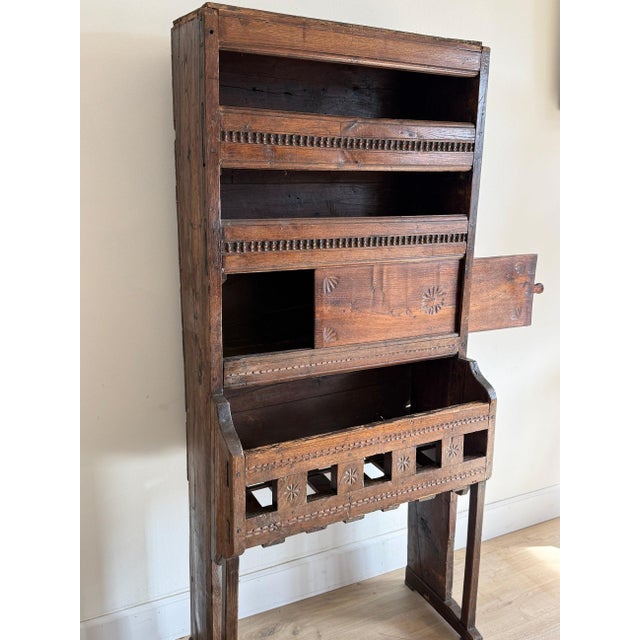 Traditional Antique French Kitchen Cupboard/Vaisselier For Sale - Image 3 of 7