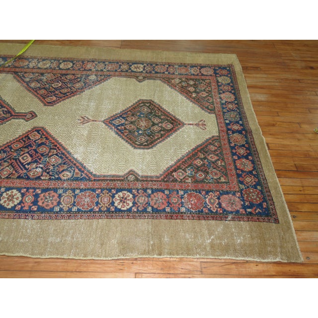 Textile Tribal 19th Century Serab Gallery Rug - 6'6" x 11' For Sale - Image 7 of 10