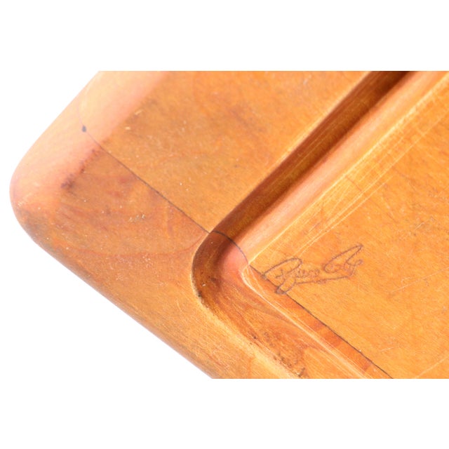 Bruce Fox Vintage Bruce Cox Meat Tray With Aluminum Steel Head Handles For Sale - Image 4 of 9