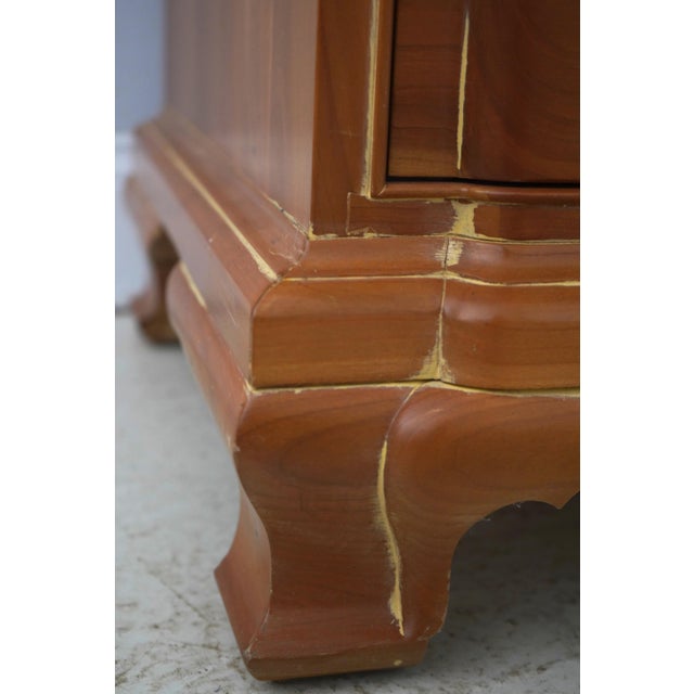 Wood Cherry Georgian Style Block Front Chest For Sale - Image 7 of 18